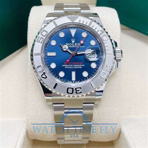 used rolex yachtmaster blue face|rolex yacht master 40mm price.